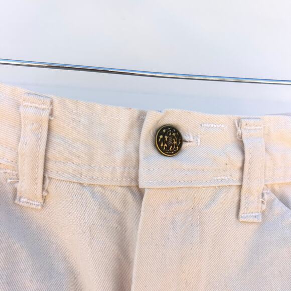 Stan Ray Stanley Painter Pants Cream Cargo High Waisted Women’s Size 28 Vintage - Picture 8 of 11